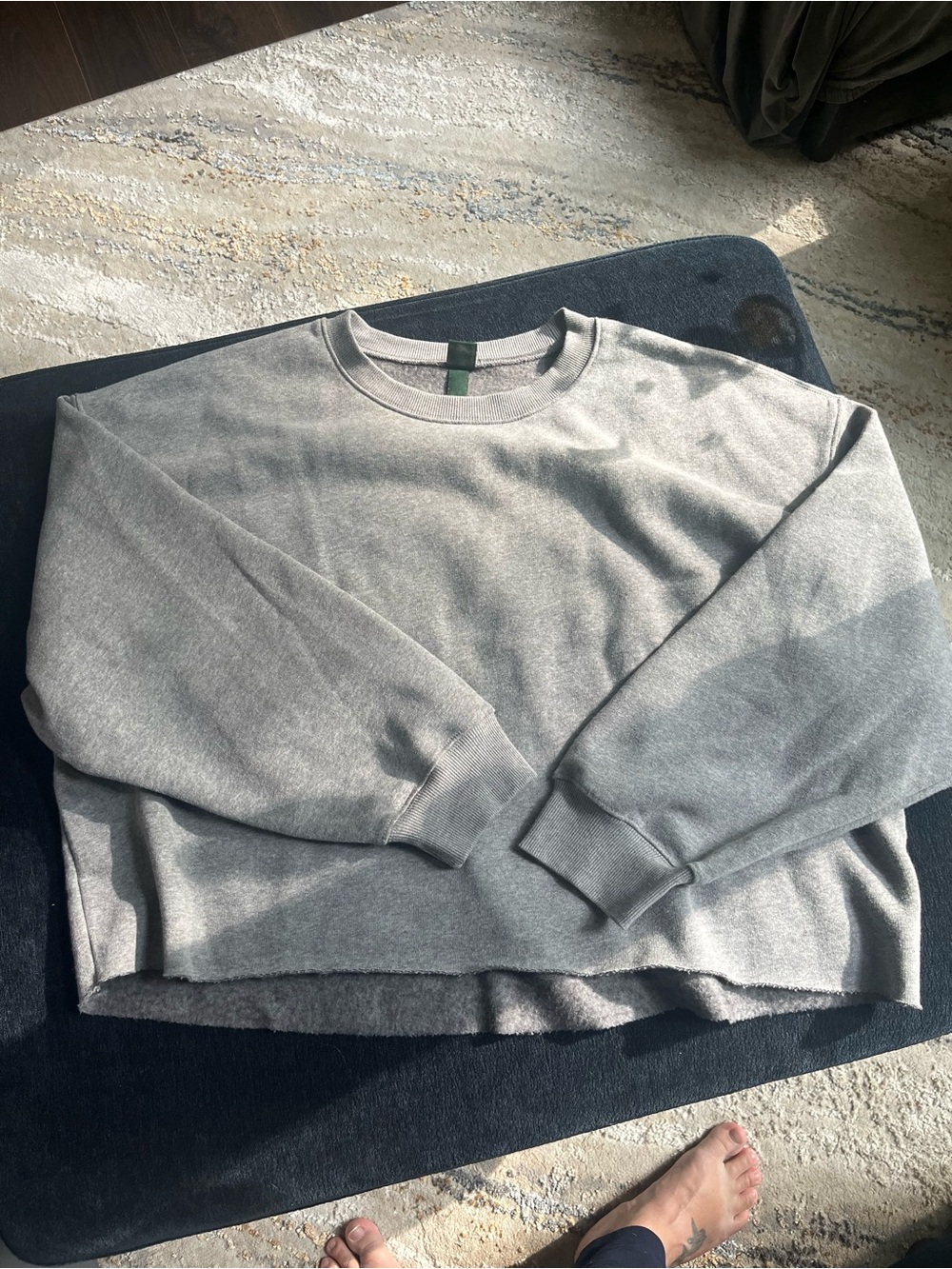 wild fable Light Gray Crewneck Sweater